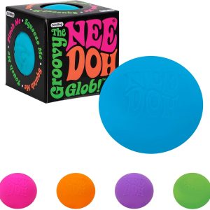 Schylling NeeDoh Original - Sensory Fidget Toy - Assorted Colors - Ages 3 to Adult . 1 Count ( Pack of 1)