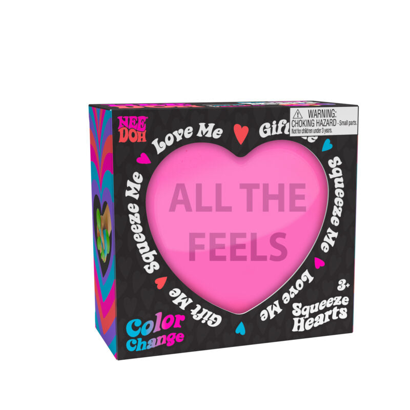 NeeDoh Color Change Squeeze Heart - US 8136 - Image 2