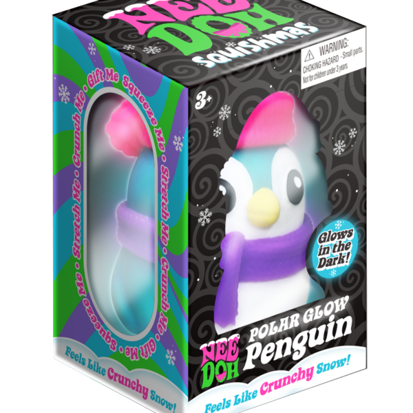 NeeDoh Polar Glow Penguin - US 7585