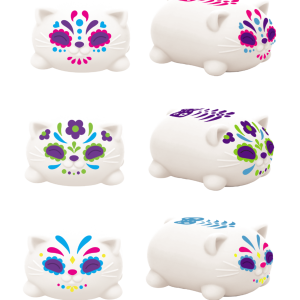 NeeDoh Sugar Skull Cats - US 9618
